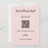 Vellum Achtergrond Trouwen Save the Date Foto (Achterkant)