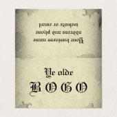  Vellum BOGO Loyalty Folkkaart Visitekaartje (Buitenkant ongevouwen)