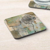 Vellum Floral I Bier Onderzetter (Linkerzijde)