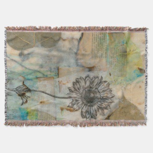 Vellum Floral I Deken (Voorkant)