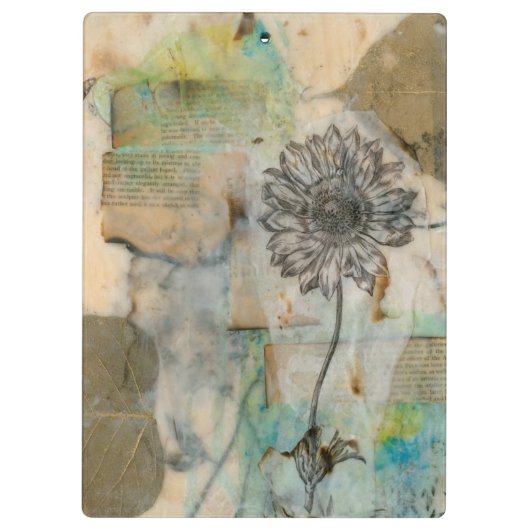 Vellum Floral I Klembord (Achterkant)