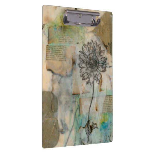 Vellum Floral I Klembord (Rechts)