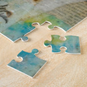 Vellum Floral I Legpuzzel (Zijkant)