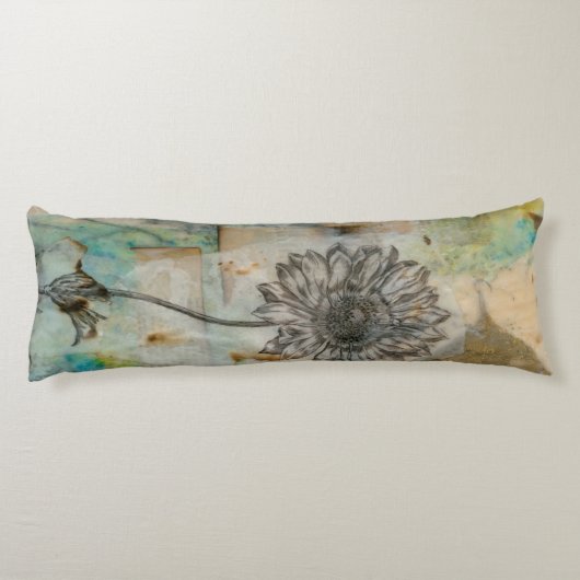 Vellum Floral I Lichaamskussen (Achterkant)