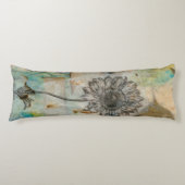 Vellum Floral I Lichaamskussen (Voorkant)