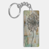 Vellum Floral I Sleutelhanger (Voorkant Links)