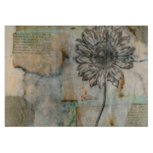 Vellum Floral I Snijplank