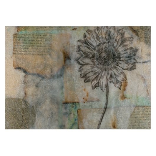 Vellum Floral I Snijplank (Voorkant)