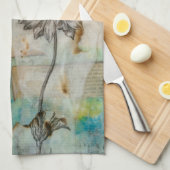 Vellum Floral I Theedoek (Quarter Fold)