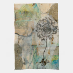 Vellum Floral I Theedoek