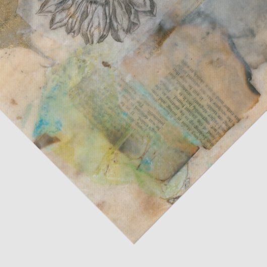 Vellum Floral I Tissuepapier (Detail)