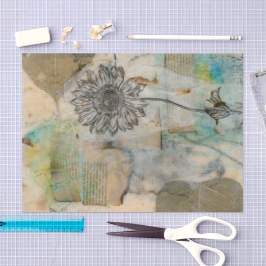 Vellum Floral I Tissuepapier (Craft)