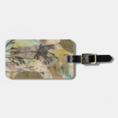 Vellum Floral II Bagagelabel (Voorkant horizontaal)