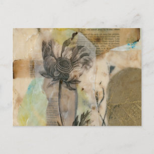 Vellum Floral II Briefkaart