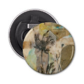Vellum Floral II Button Flesopener (Voorkant)