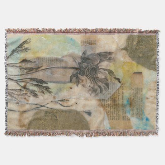 Vellum Floral II Deken (Voorkant)