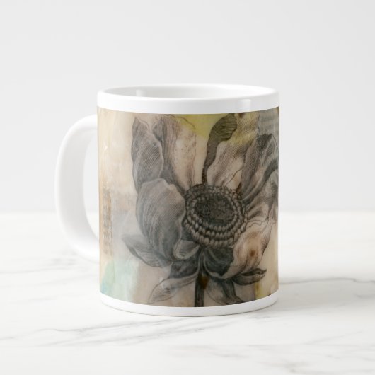 Vellum Floral II Grote Koffiekop (Links)