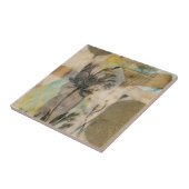 Vellum Floral II Tegeltje (Zijkant)