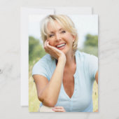 Vellum fotoprogramma verjaardag achtergrond kaart (Voorkant)