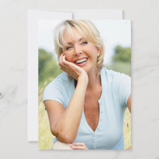 Vellum fotoprogramma verjaardag achtergrond kaart (Voorkant)