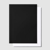 Vellum Overlay Uitnodigingen (Offset)