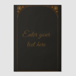 Vellum-overlay Vellum Uitnodigingen