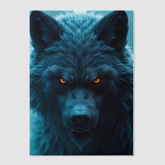 Vellum Overlay Vellum Uitnodigingen (Voorkant)