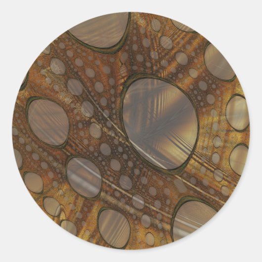 vellum ronde sticker (Voorkant)