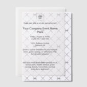 Vellum Zakelijk Event Branding Design Uitnodigingen (Offset (Uitnodiging))