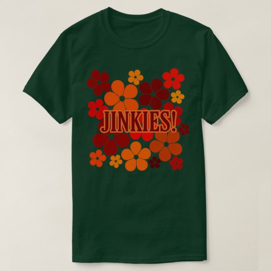 Velma Jinkies retro-bloemdruk T-shirt (Design voorkant)