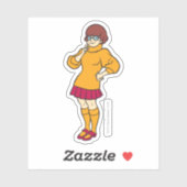 Velma lost het Hoesje op Sticker (Vel)
