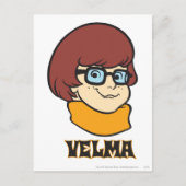 Velma Name Graphic Briefkaart (Voorkant)