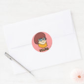 Velma Name Graphic Ronde Sticker (Envelop)