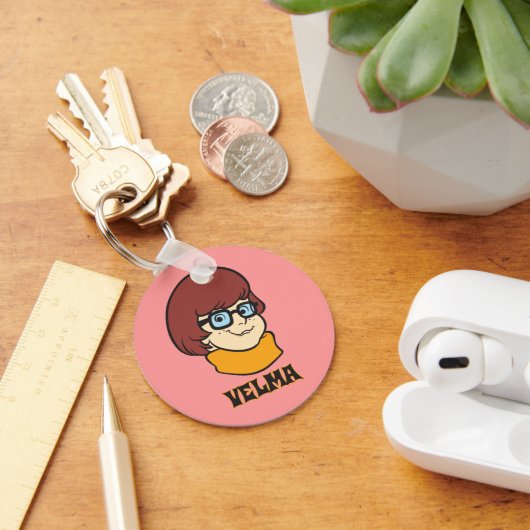 Velma Name Graphic Sleutelhanger (Bureau)