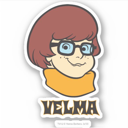 Velma Name Graphic Sticker (Voorkant)