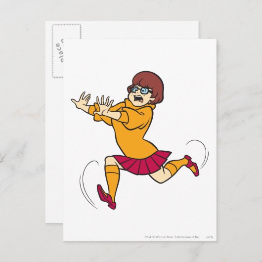 Velma Running Briefkaart (Voorkant / Achterkant)