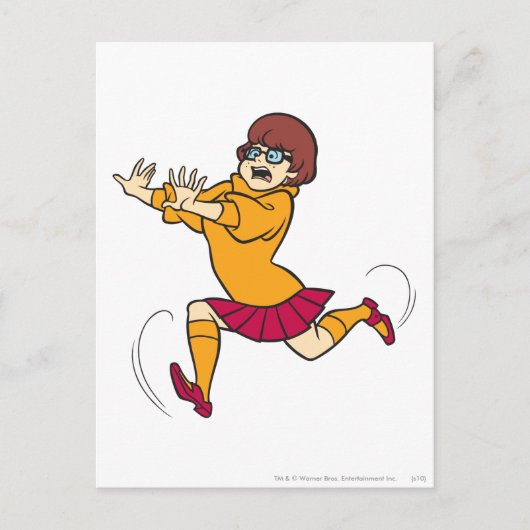 Velma Running Briefkaart (Voorkant)