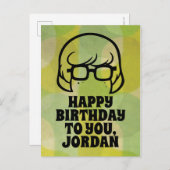 Velma "slimmer dan jij" Grafisch Briefkaart (Voorkant / Achterkant)