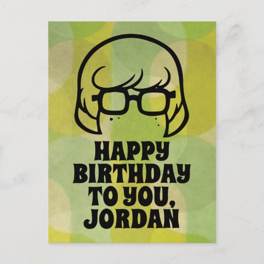 Velma "slimmer dan jij" Grafisch Briefkaart (Voorkant)