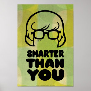 Velma "slimmer dan jij" Grafisch Poster