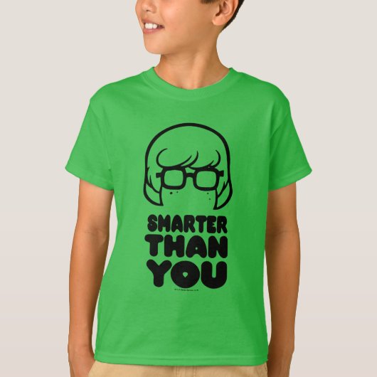 Velma "slimmer dan jij" Grafisch T-shirt (Voorkant)