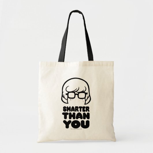 Velma "slimmer dan jij" Grafisch Tote Bag (Voorkant)