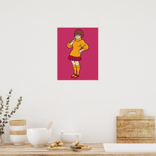 Velma Solves Poster (Keuken)