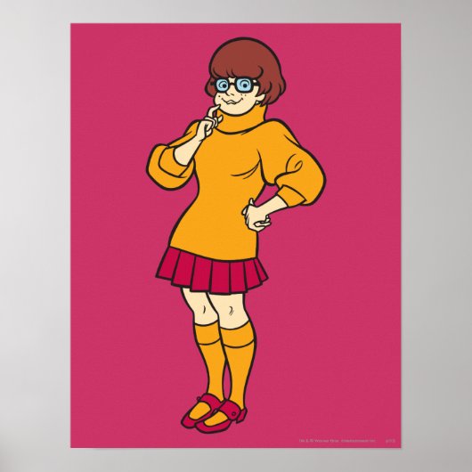 Velma Solves Poster (Voorkant)