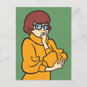 Velma Thinking Briefkaart (Voorkant)