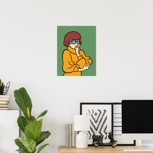Velma Thinking Poster (Thuiskantoor)