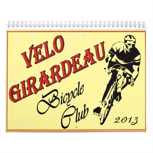 Velo Girardeau 2013 Calender Kalender (Hoes)