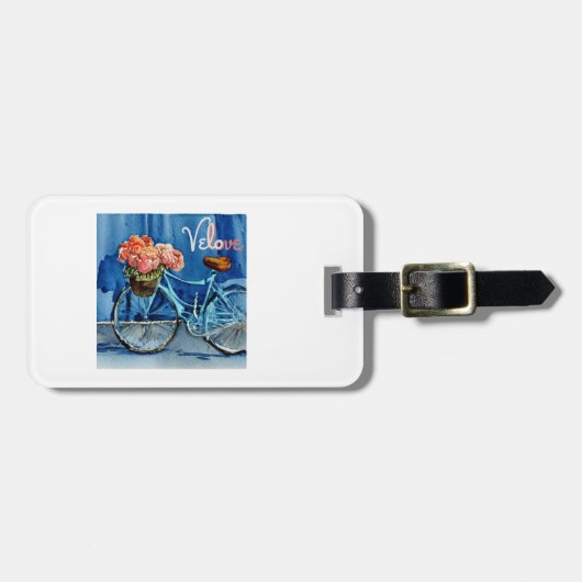 Velo Love Cycling Bagagelabel (Voorkant horizontaal)