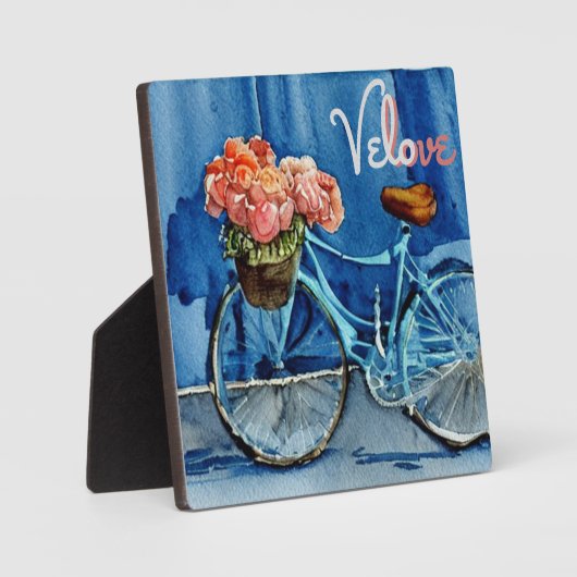 Velo Love Cycling Fotoplaat (Voorkant)