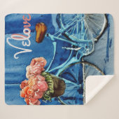 Velo Love Cycling Sherpa Deken (Voorkant (horizontaal))